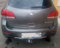 Фаркоп GW 11 для GREAT  WALL Hover H6 2013-, Автос, нагрузка 1500/75 кг. БЕЗ подрезки бампера от магазина ФаркопРос